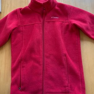 Red Columbia Fleece Jacket